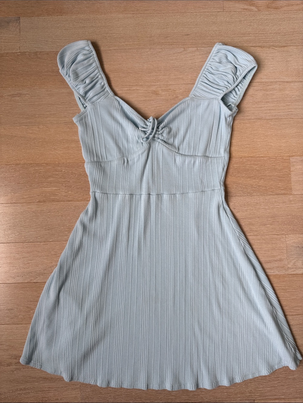 LSpace Sirena Mini Dress Light Blue Small